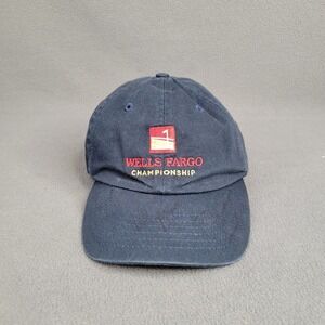 Wells Fargo Championship Golf Hat Mens Adjustable Blue OSFA Cap